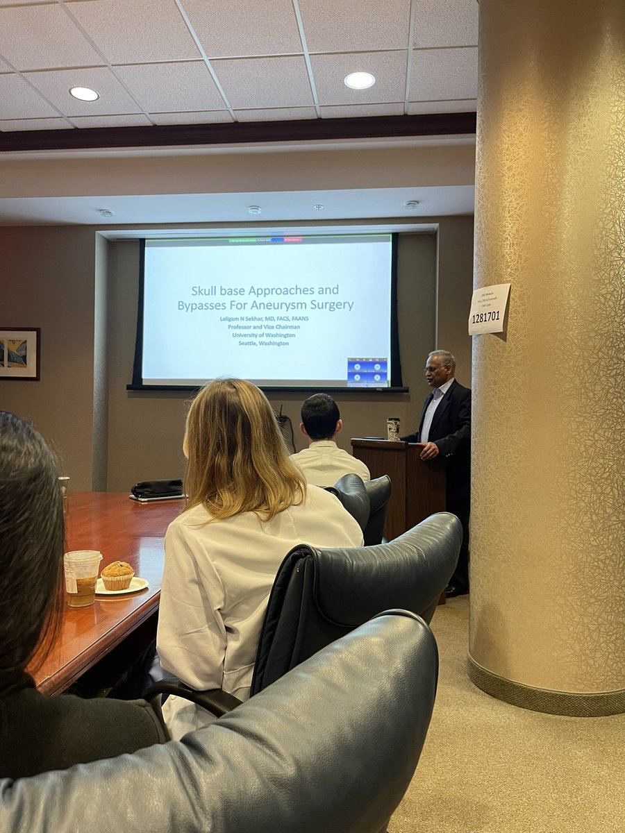 drjoshabecassis's tweet photo. Such an honor to host the famous Dr. @Lnsekhar for our Skullbase course @UofLNeurosurg @uofl @UofLHealth. The residents and faculty all had a blast! Special thank you to @Stryker_NV @stryker CMF for supporting the cause and bringing the awesome mobile truck! https://t.co/IJUjJ6VGxs