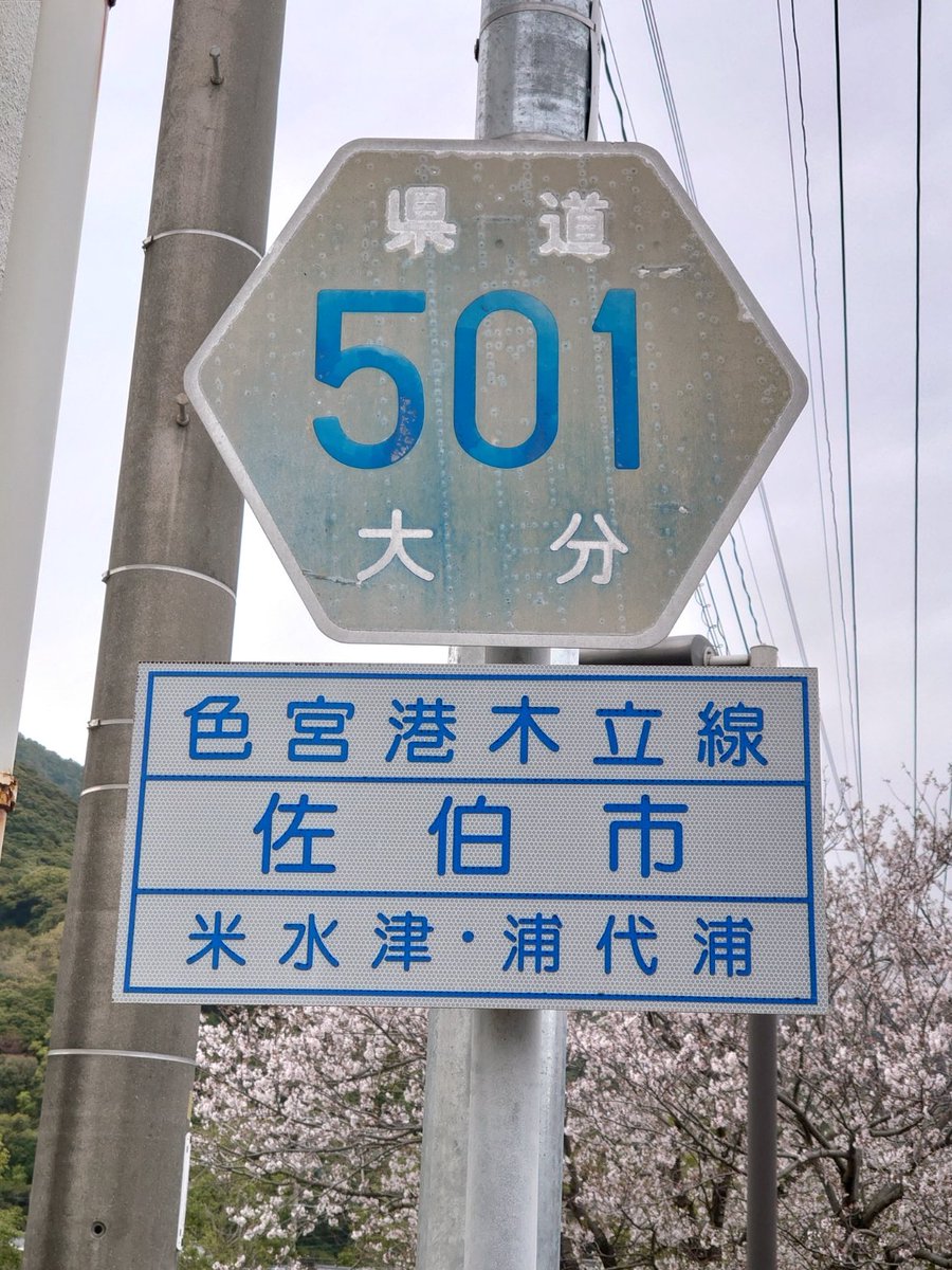 onigiri_hex_bot's tweet photo. https://t.co/HT0dQiTVZB
大分県道501号色宮港木立線
大分県佐伯市米水津大字宮野浦の色宮漁港から大字木立に至る一般県道(大分県道)