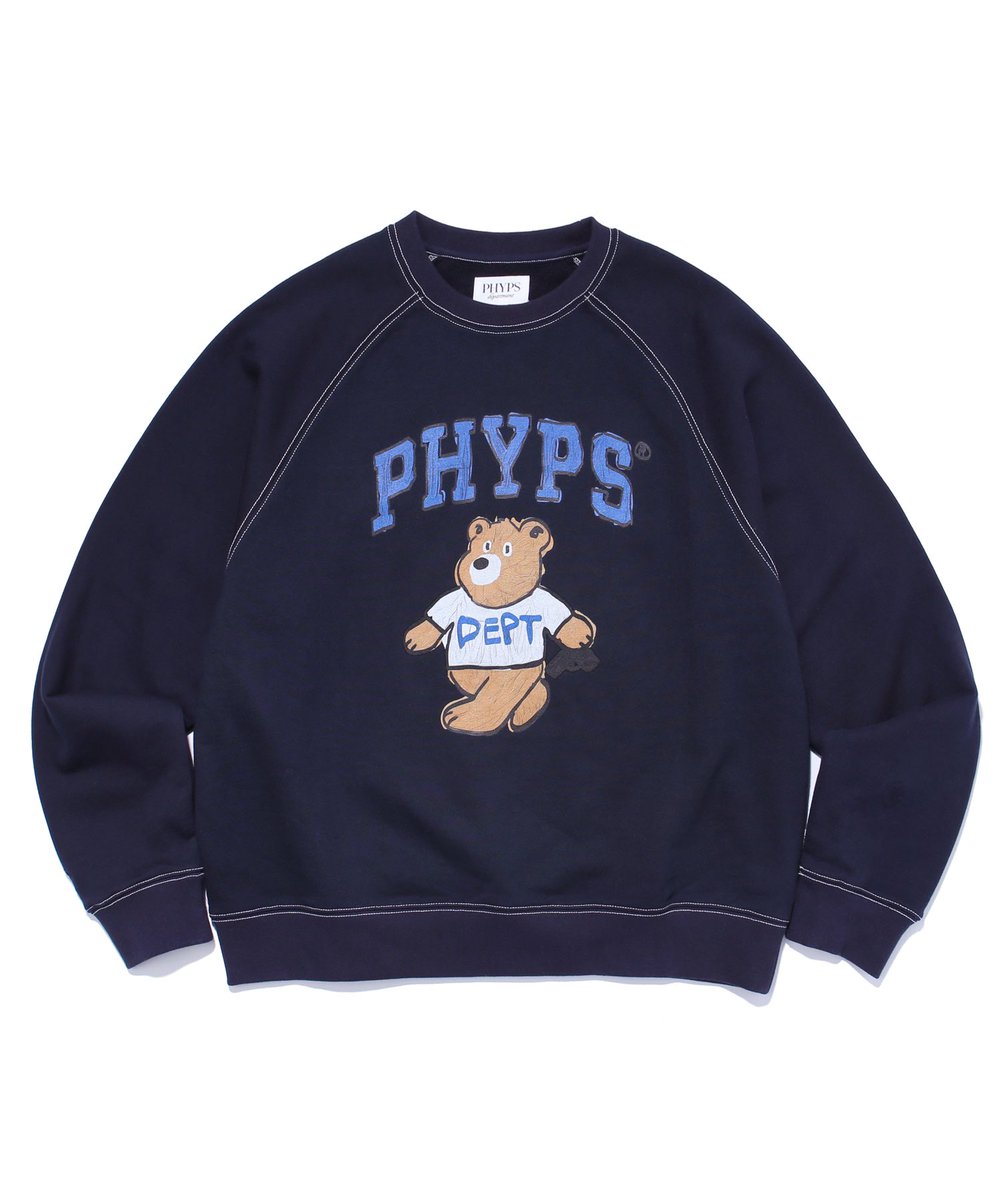 💚220326 영통팬싸 도영 옷 정보💚

브랜드: PHYSICAL EDUCATION DEPARTMENT (피지컬 에듀케이션 디파트먼트)
제품명: PHYPS® CAPTAIN BEAR CREWNECK NAVY
가격: 72,000원 (할인가 50,400원)

공홈 : phyps-department.co.kr/product/detail…

사진출처: @ Deutie_
#도영 #DOYOUNG #NCT #NCT127 #NCTU