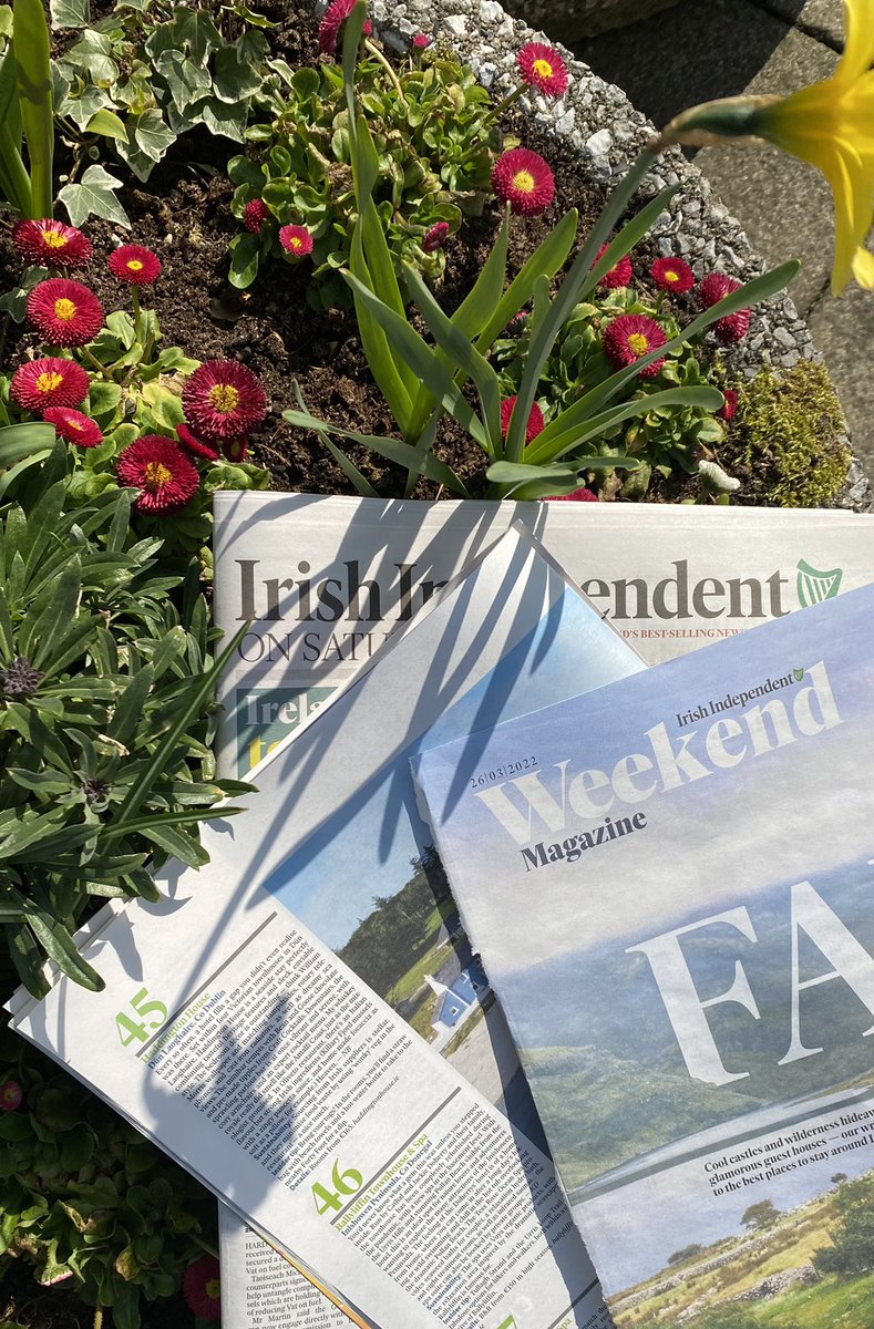 Morning coffee all the sweeter reading today’s #IndoFab50 featuring Ballyliffin Town House Hotel &amp; Spa. We are so proud to feature in this round-up and big thanks to Donegal’s Kathy Donaghy for the mention. It’s great for tourism in Donegal, especially #Inishowen.