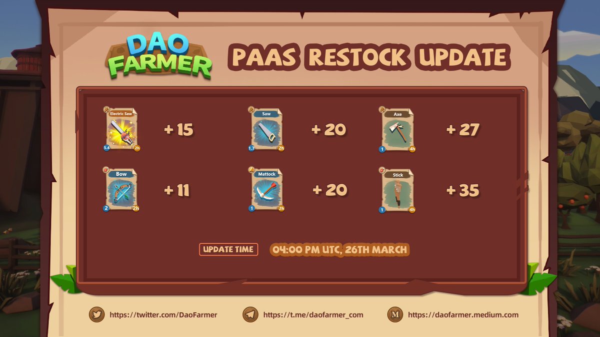 DAO Farmer tweet media