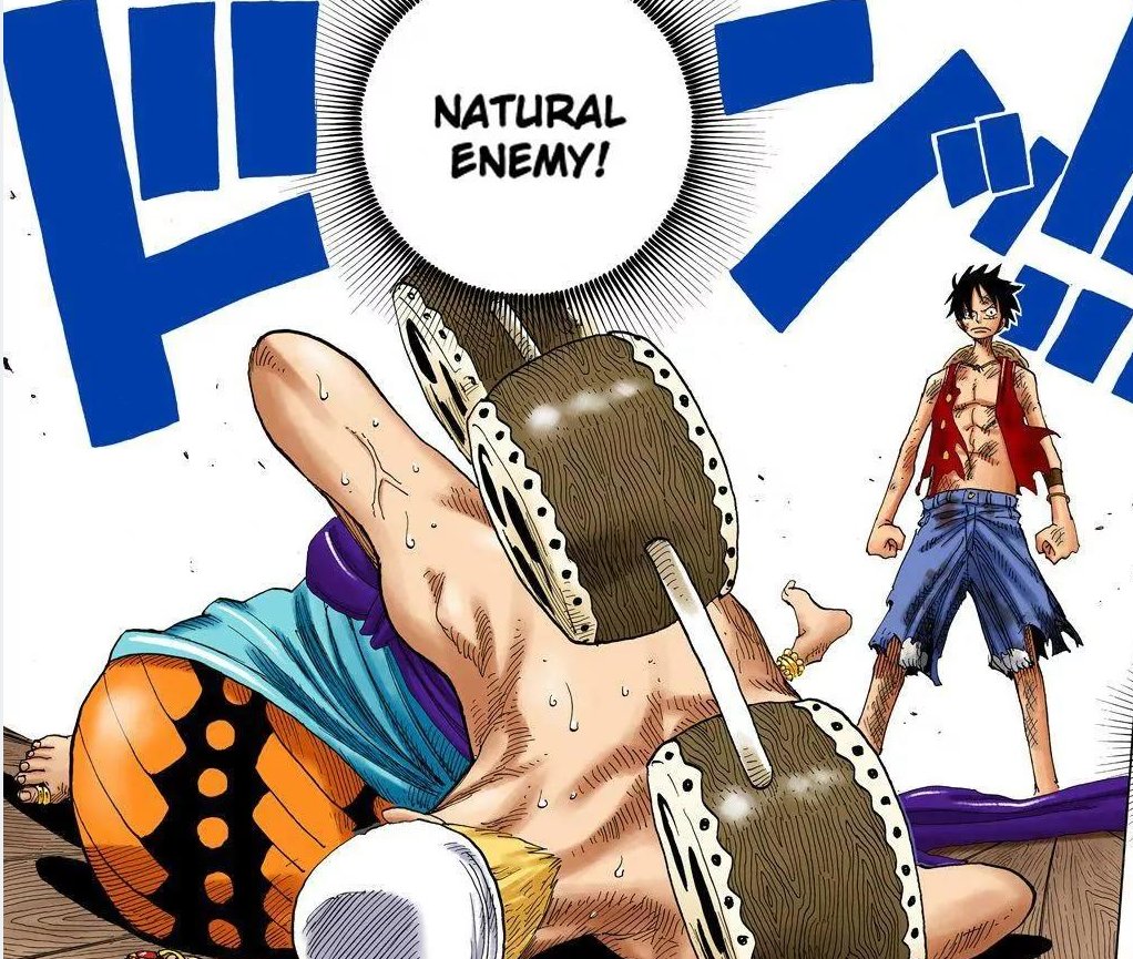 Closed account on Twitter: "The connection to Enel brings us to another example of foreshadowing but this one is currently less tangible than the other examples. In hindsight, the Luffy vs Enel