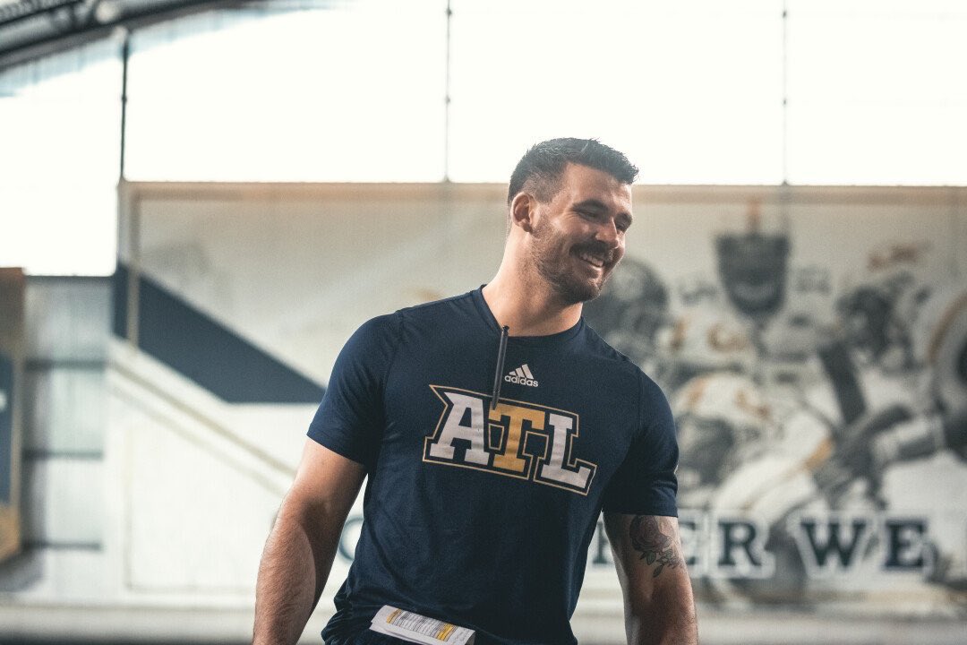 LewisCaralla's tweet image. 5 years ago I coached @CoachKarson at Louisiana. After that, he always stayed in touch. 

Last year he moved across the country to work here for free. He made it work for a while. 

Today I’m thankful to officially hire him for his first full time job! 

Congrats Buddy!