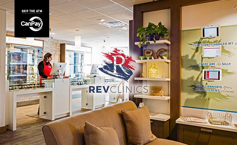 CanPayDebit's tweet photo. We'd like welcome another amazing retailer to the CanPay community! Now you can use the CanPay app to checkout at all Rev Clinics locations in Massachusetts!! – https://t.co/o68UfM9zxN

#RevClinics #MACannabis #MassCannabis #MADispensary #MedicalCannabis #YesWeCanPay https://t.co/5i1c8UBrYT