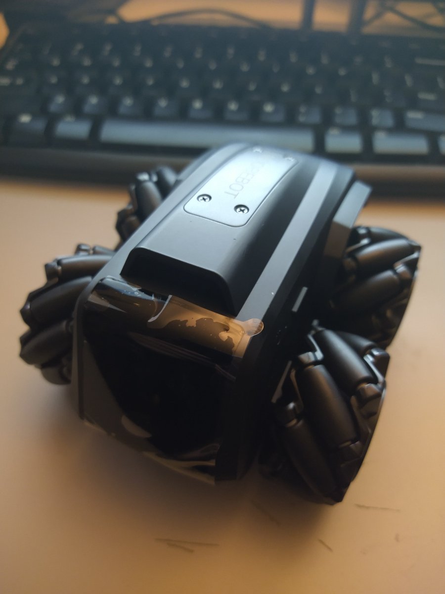 kd8bxp's tweet photo. #MooreBot #Scout #Kickstarter #Robot I'm late posting this one, my Scout robot arrived a couple of weeks ago. It's an interesting little robot, that I'll probably not really use much. But at least it's here. https://t.co/slfRG7fRy4