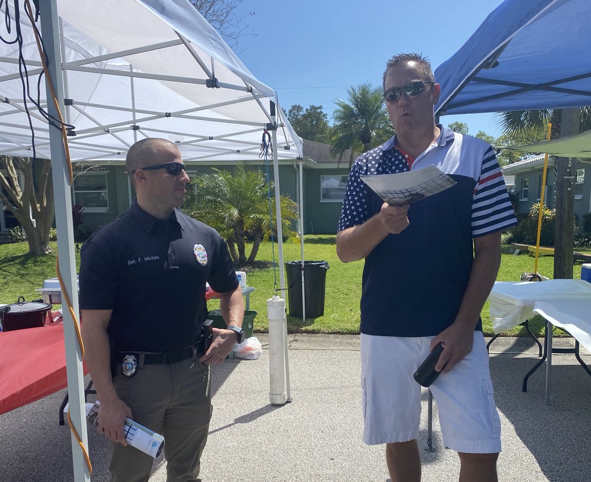 MyClearwater's tweet photo. Lots of great conversations happening today at #Clearwater #Neighborhoods Day! 🤩🏡🎉 https://t.co/qKfvv9FJXx