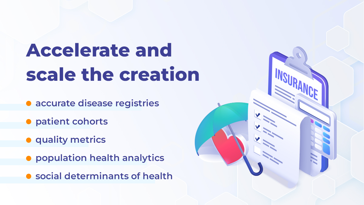 JohnSnowLabs's tweet image. Accelerate and scale the creation of accurate disease registries, patient cohorts, quality metrics, population health analytics, and social determinants of health. 
Learn more: johnsnowlabs.com/clinical-data-…  
#AutomaticClinicaDataAbstraction #NaturalLanguageProcessing