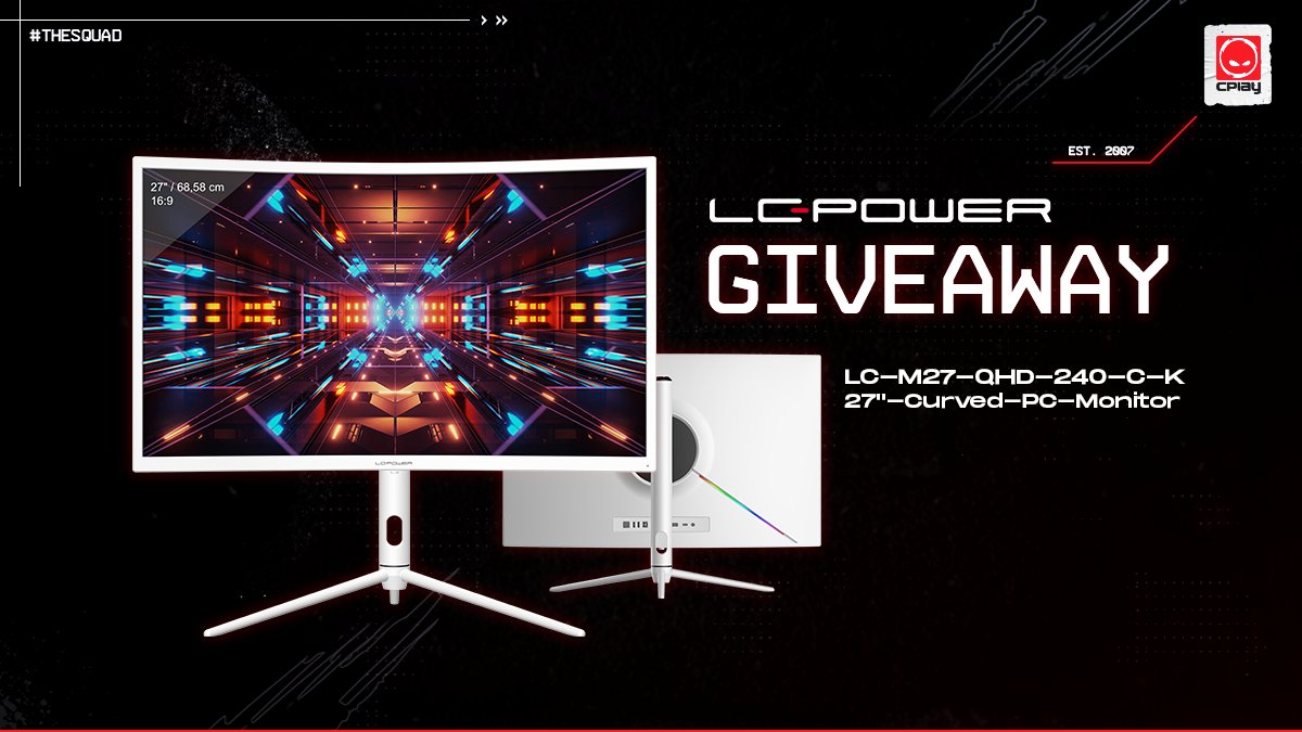 Da sich bei unserem letzten <a href="/lcpower_germany/">LC-Power</a> Giveaway auf <a href="/gheed_com/">GHEED</a> der Gewinner bis Dato noch nicht bei uns gemeldet hatte, starten wir das ganze nochmal von vorne! 

Wir wünschen allen Teilnehmer*innen viel Glück und viel Spaß beim Giveaway! 🔥🔥🔥

gheed.com/giveaways/g-lo…