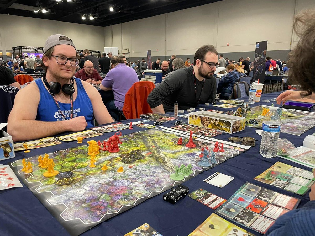 Godtear Campaign play is under way at <a href="/AdeptiCon/">AdeptiCon</a> !

Come by our table in the Events Hall to see the epic action unfold. #Adepticon2022