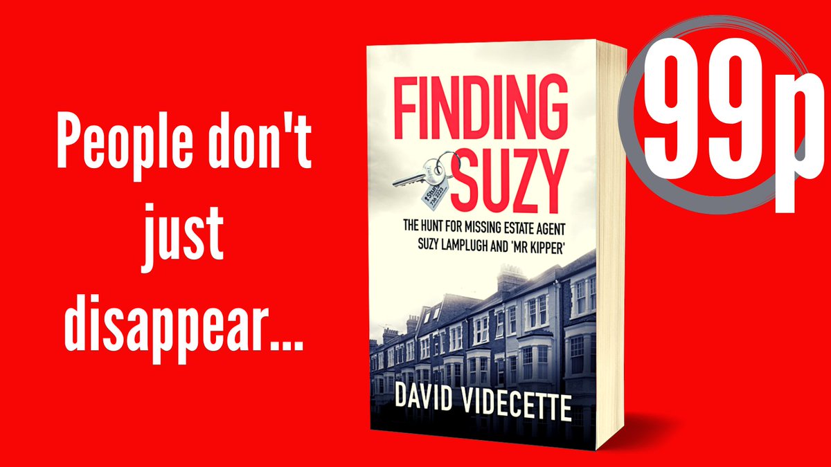 99p deal on Finding Suzy Lamplugh ends soon. #TrueCrime Buy now: amazon.co.uk/gp/aw/d/B0999M…