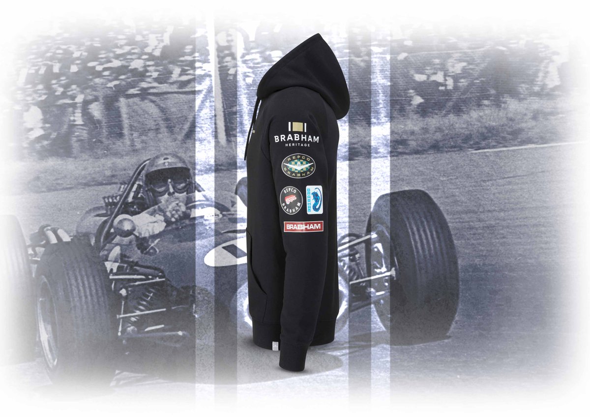 The Official Brabham Heritage Hoodies have landed 🙌🏼 Head over to brabhamstore.com to view the collection😍 Free delivery on orders of £100 or more with code: FREESHIPPING #brabham #brabhammerchandise #F1 #hoodies #repco #bt52 #motorsportmerchandise #BrabhamHeritage
