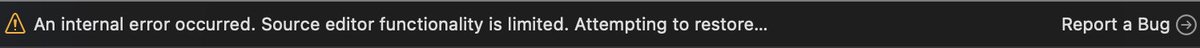 jasonhowlin's tweet image. I am hitting this *constantly* in Xcode 13.3. Anyone know how to fix? #Xcode13