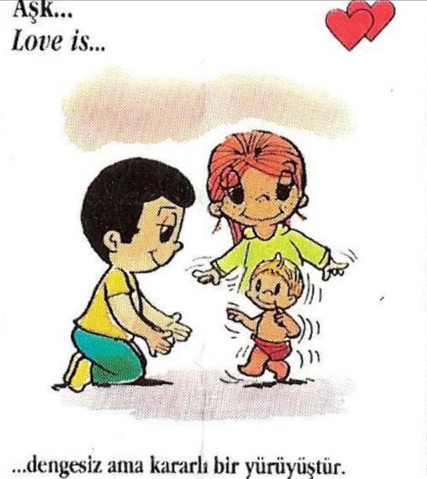 Aşk dengesiz ama kararlı bir yürüyüştür.