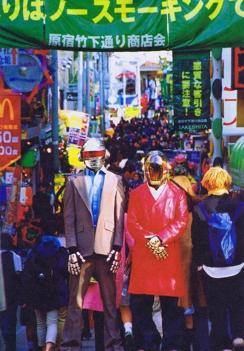 VisualNostalgia's tweet image. Daft Punk For Les Inrockuptibles Magazine (2001)