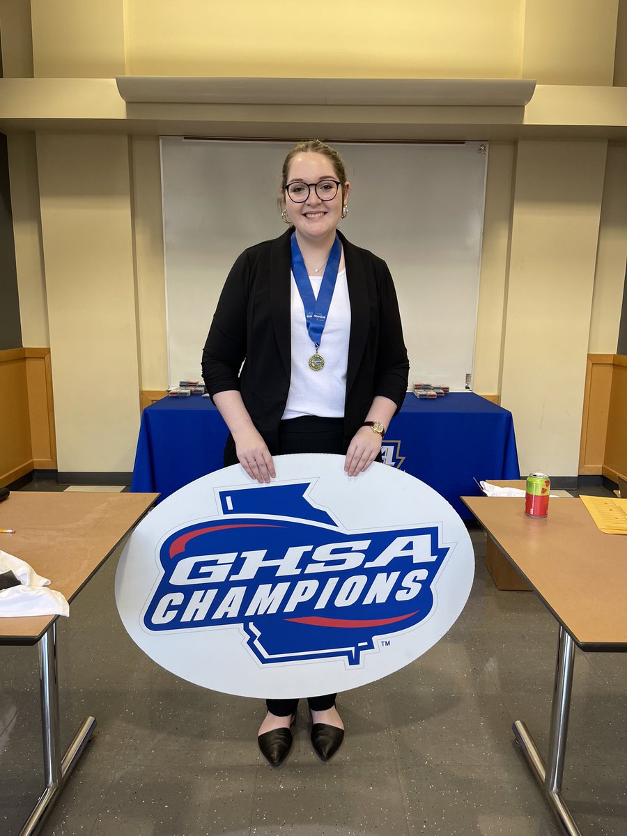 PickensHighGa's tweet image. Senior, Piper Duncan has placed 1st at the @OfficialGHSA State Literary Competition! This is awesome! So proud of you &amp;amp; all you continue to accomplish! #RingTime 💍