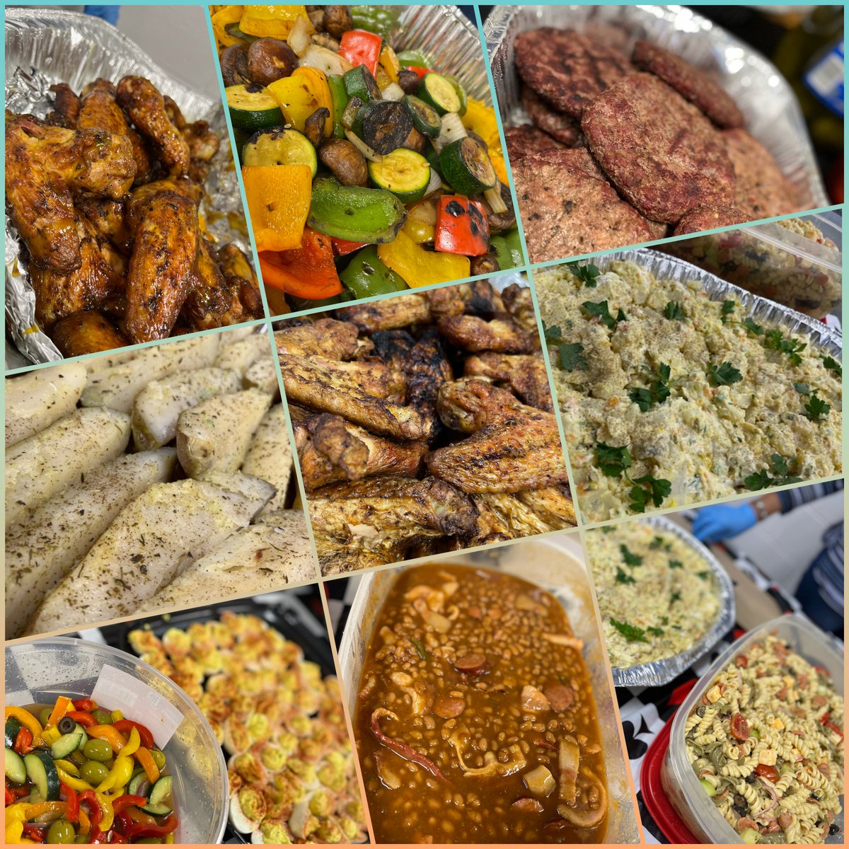 We definitely ate good yesterday chicken, burgers, veggie kabobs, baked beans, potato salad, pasta salad, potato wedges, and deviled eggs.
#SuccessSharing2022