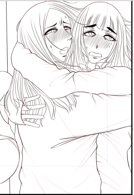 ギュ～って抱き合う女子同士スキ! 