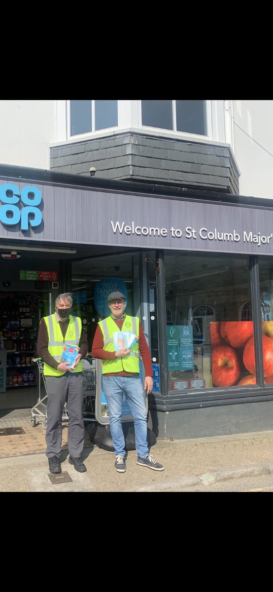 Great to spend some time with one of our local causes, the Rotary Club in <a href="/coop/">Mike Cooper</a> St Columb Major today as they promote membership and our store services to our great community
#coopsouthwest #itswhatwedo <a href="/ColinOlver4/">Colin Olver</a>