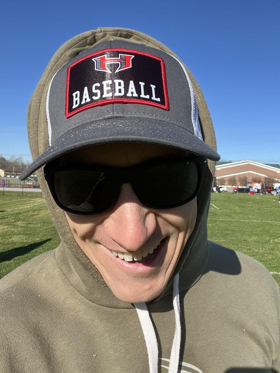Reppin the <a href="/HHSRamsBaseball/">Hillcrest Baseball</a> swag in TN this morning!  My dad is already trying to steal it <a href="/rdnelson3/">Dale Nelson</a>