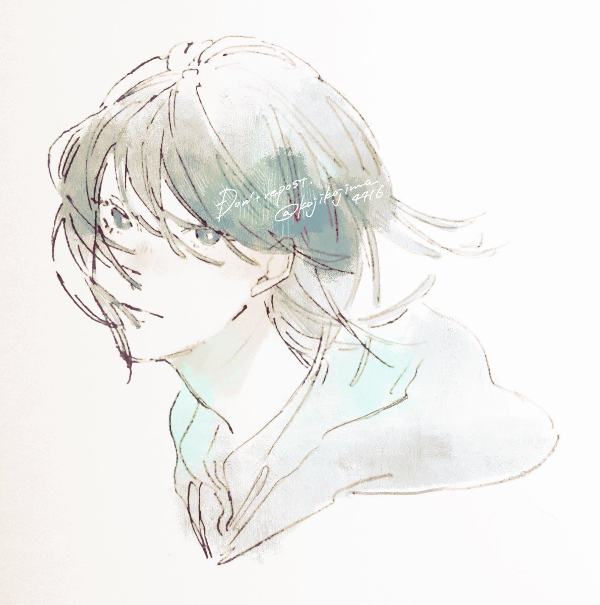 「」|小嶌❇個展4/1(土)〜4/13(木)のイラスト