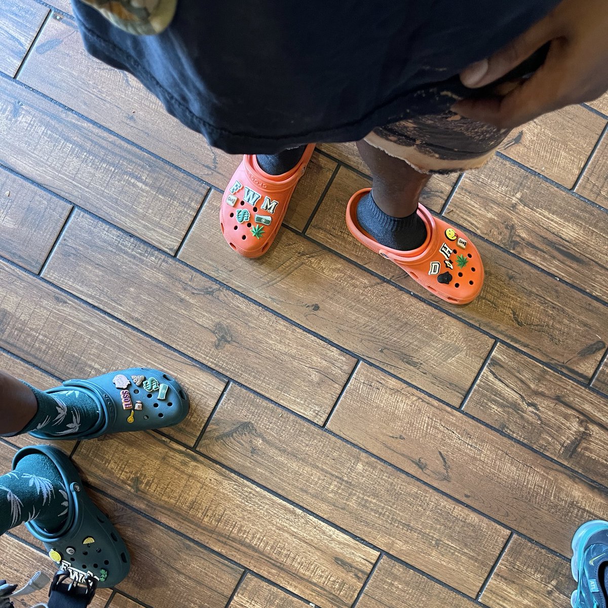 Almost time for a new pair of crocs. 😊