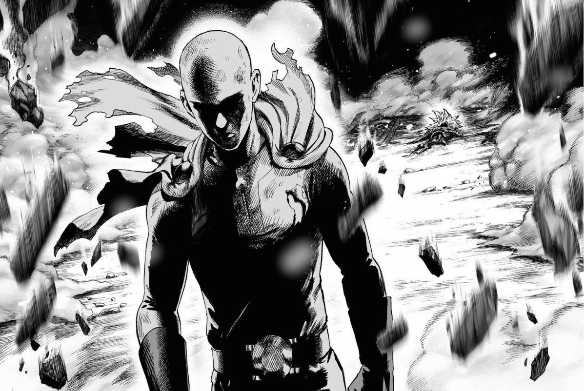 Je suis à jour sur One punch Man c'est une énorme dinguerie et sans doute l'un des mangas avec les meilleurs dessins, l'arc actuelle est vraiment incroyable, lisez OPM ça vaut vraiment le coup
