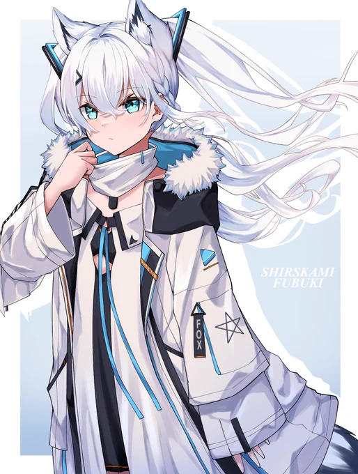 フブキちゃん!
#絵フブキ
#第2回ラフ交換会 