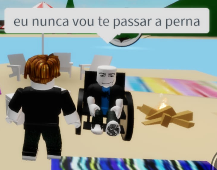 Roblox sem contexto on X: O cara já perdeu  / X