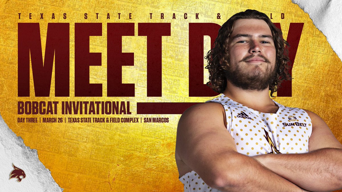 Final day of the Bobcat Invitational

📈 bwraceresults.com/marcos/

Field events start at 10 am

Running events at 2 pm

#EatEmUp