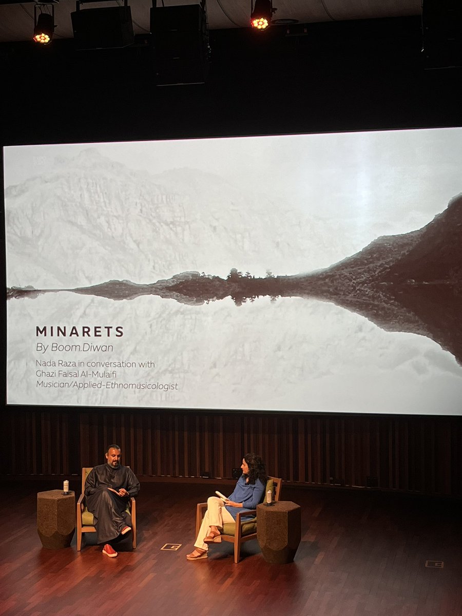 Ghazi Faisal Al-Mulaifi (<a href="/boomdiwan/">Boom.Diwan</a> ) discusses ‘the sea arts’ (aka pearl diving music) with Nada Raza - “The power of ethnography is that we rely on people’s stories”
#culturesinconversation #alserkaladvisory @expo2020dubai