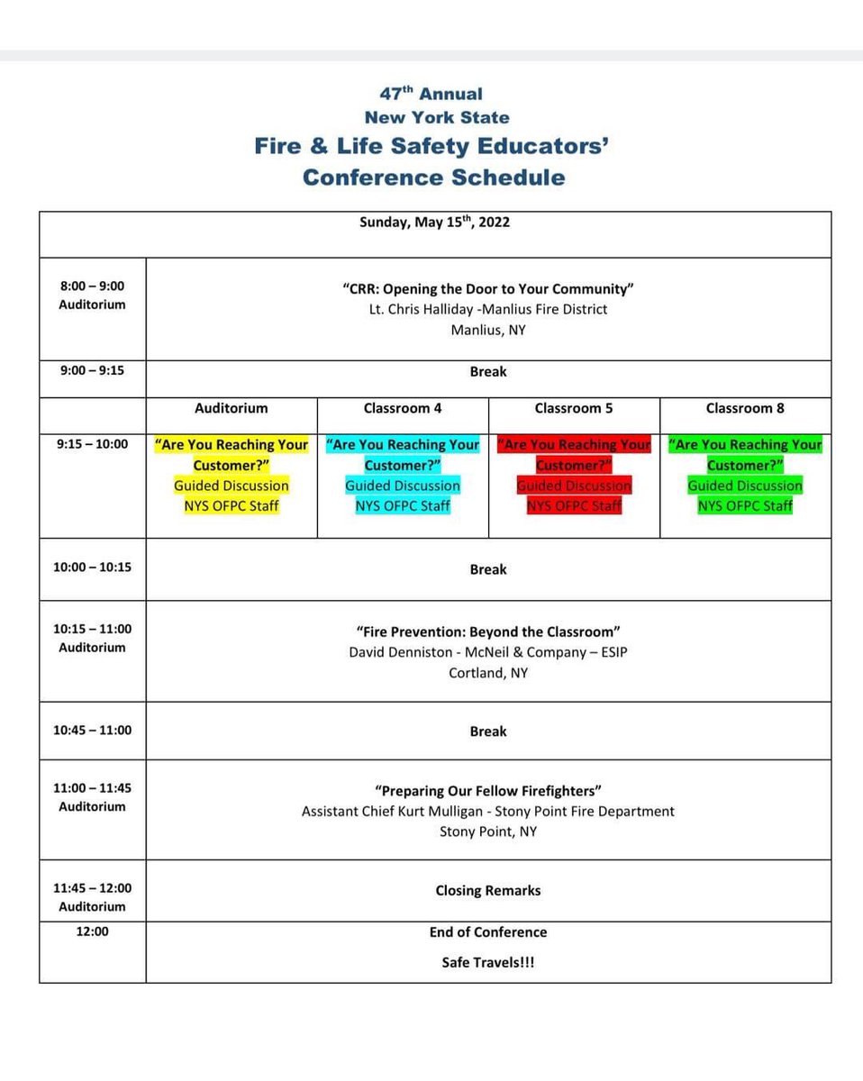 hallidayc's tweet image. Excited to be presenting at this years conference!  If you have not been to the FLSE conference…you should! Community Risk Reduction NEEDS to be a part of EVERY fire department! #FLSE #FireTraining