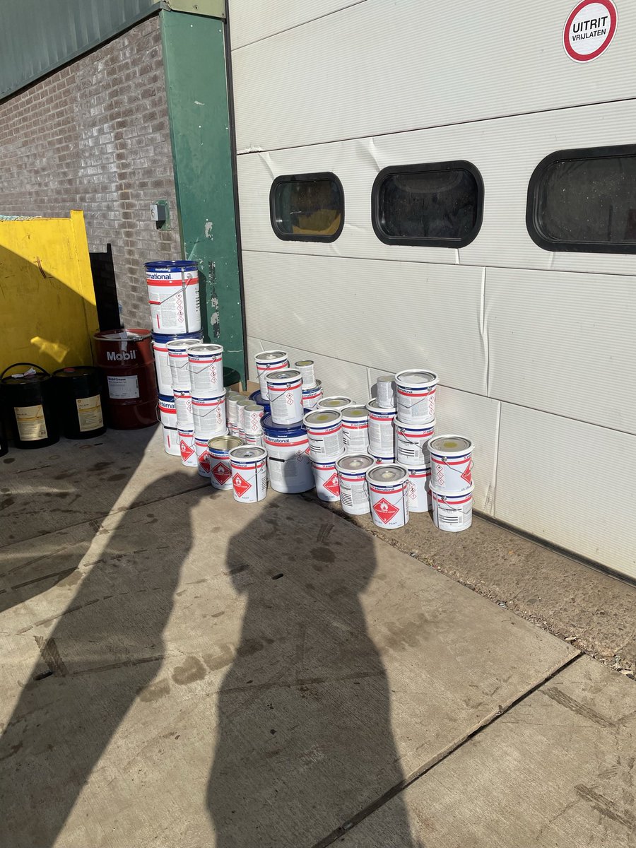 toering23's tweet photo. Vorige week mochten we een partij #internatiol Paint leveren voor de #visserij https://t.co/6lNxIpYp1h