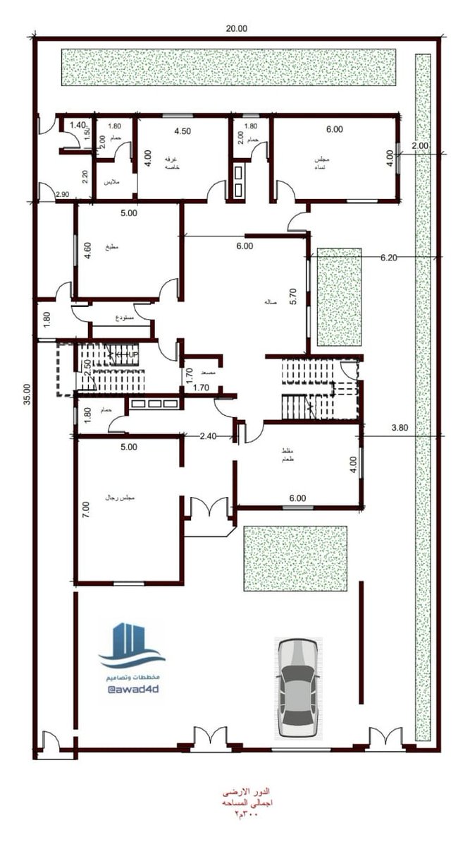 Awad4d's tweet image. اهداء لمتابعيني الكرام
 تصميم فله مع شقه علويه 
المساحات مسجله على المخطط 
المصعد خاص للفله وبالامكان الاستفاده منه لخدمة الشقه بفتح باب ثاني للمصعد مقابل الدرج الخارجي كما هو موضح بالمخطط وبالامكان اغلاقه .
#بيت_العمر