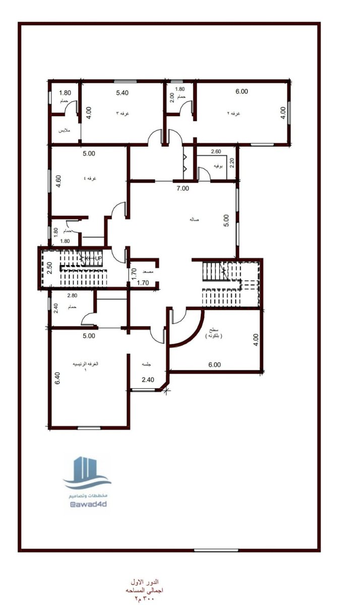 Awad4d's tweet image. اهداء لمتابعيني الكرام
 تصميم فله مع شقه علويه 
المساحات مسجله على المخطط 
المصعد خاص للفله وبالامكان الاستفاده منه لخدمة الشقه بفتح باب ثاني للمصعد مقابل الدرج الخارجي كما هو موضح بالمخطط وبالامكان اغلاقه .
#بيت_العمر