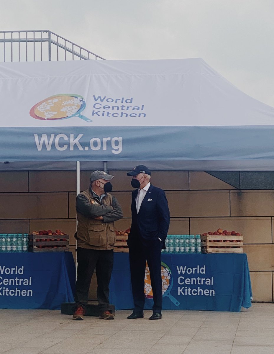 Angela Perez Archived (@adcperez46) on Twitter photo Many thanks to <a href="/chefjoseandres/">Chef José Andrés 🕊️🥘🍳</a> and <a href="/WCKitchen/">World Central Kitchen</a> for their incredible work feeding Ukrainian refugees. Many thanks to <a href="/chefjoseandres/">Chef José Andrés 🕊️🥘🍳</a> and <a href="/WCKitchen/">World Central Kitchen</a> for their incredible work feeding Ukrainian refugees.