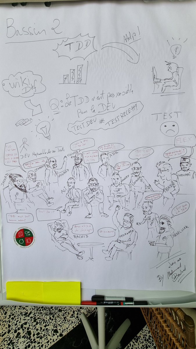 The result of : "TDD how to adopt" session, nicely summarized by <a href="/BenabedMohammed/">Mohammed BENABED</a> at #socratesma