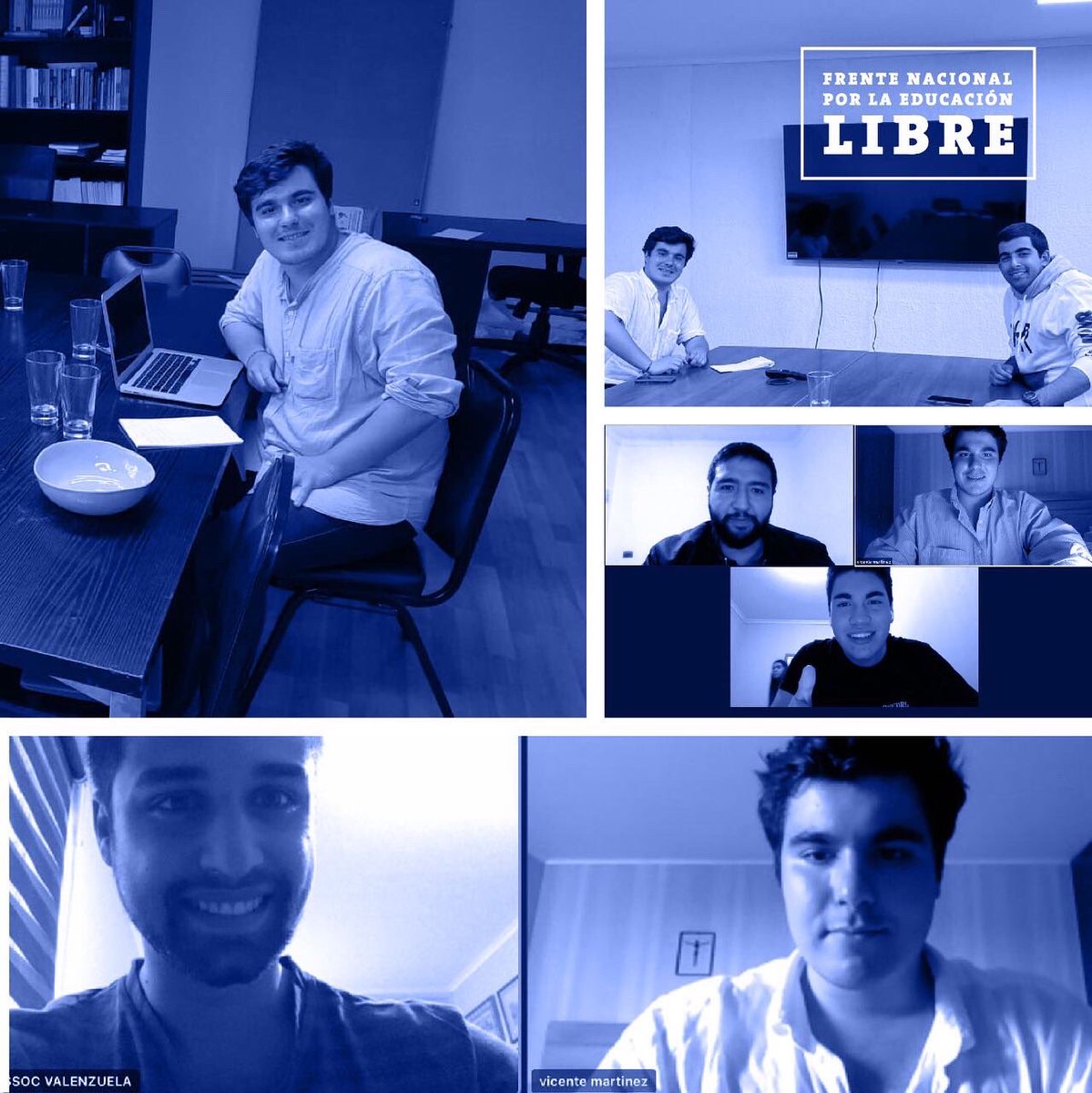 Esta semana nos reunimos con diferentes movimientos y federaciones universitarias de todo Chile 🇨🇱 con los que compartimos planes, diagnósticos y organizamos diferentes actividades.

💪Los jóvenes somos parte de la solución y estamos comprometidos por una educación libre.