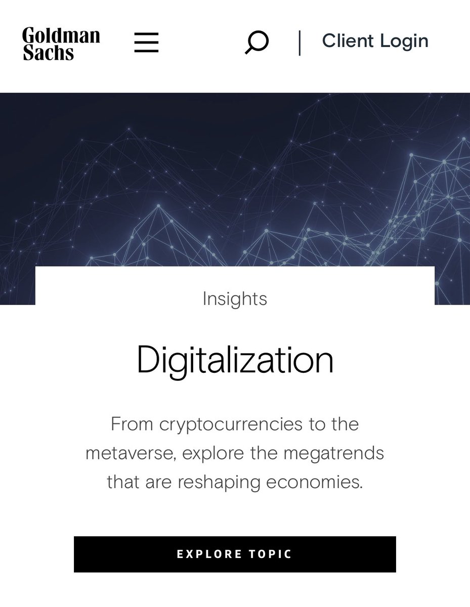 aseoconnor's tweet photo. 2020 @GoldmanSachs: “Cryptocurrencies is not an asset class”

2022 Goldman: “gm” https://t.co/vx54AKZ7HV
