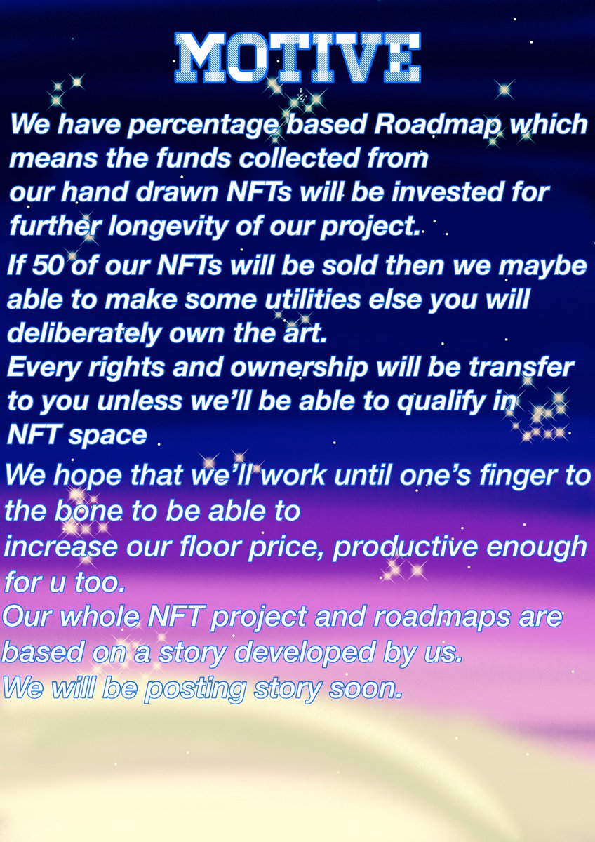 Mimicaliens1's tweet photo. Our roadmap is out nowww!!! Let me know what u think ;) #NFTCommunity #NFTProjects #NFTs #nftroadmap #polygon https://t.co/5Etj3UBouU