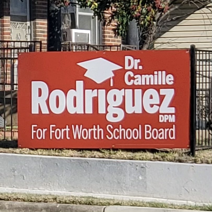Please join us for our campaign kick-off which will be held on Tuesday, March 29, 5.30 - 7pm at Angelos Barbecue, 2533 White Settlement, Fort Worth, 76107 in FWISD, District 1!!!!!