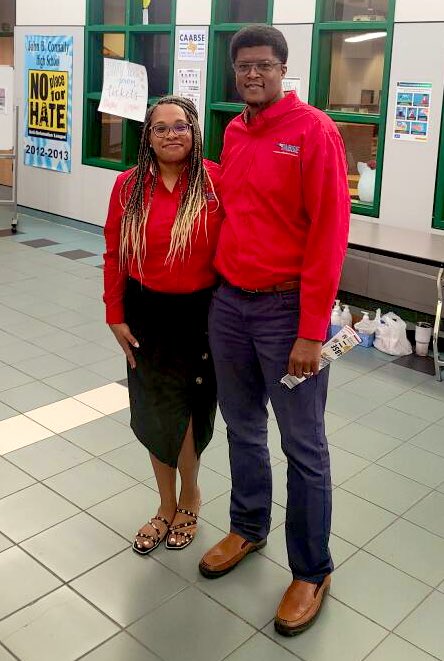 Our <a href="/GreaterAAABSE/">Greater Austin Area ABSE</a> President &amp; <a href="/CAABSE/">Capital Area Alliance of Black School Educators</a> President look sharp for our Education Empowerment Symposium today! 
<a href="/educ8ddoc/">Dr. Niccole Delestre</a>