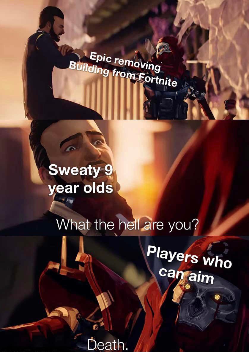 CerealMasta's tweet photo. @FortniteGame Not my meme but its hella appropriate for this https://t.co/rsvWmiIUla