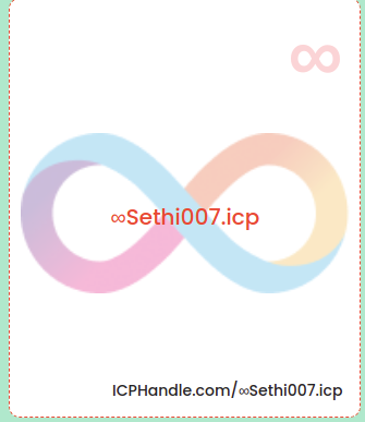 icphandle's tweet photo. @riddum_sethi @watcher_icp If you Sethi007.icp the NFT asset will be as below and you can send and receive assets and #ICP with Sethi007.icp instead of long Principal address https://t.co/d5CToEZF9b