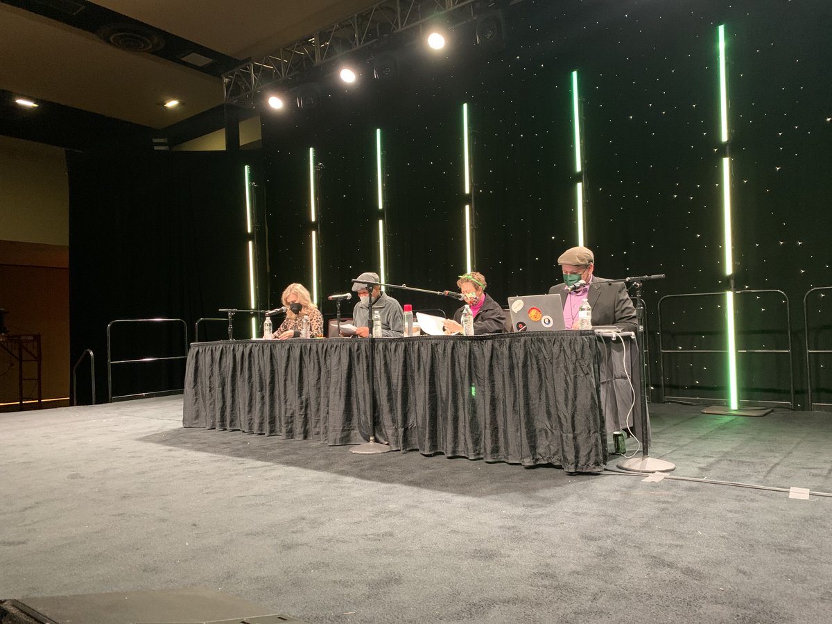 Final Read-through, @zenkaicon! Stop by Main Events at noon to catch an ALL NEW EPISODE of THF! Remote fans, do not fret - we are recording and you will get to experience the magic of season 3 soon....