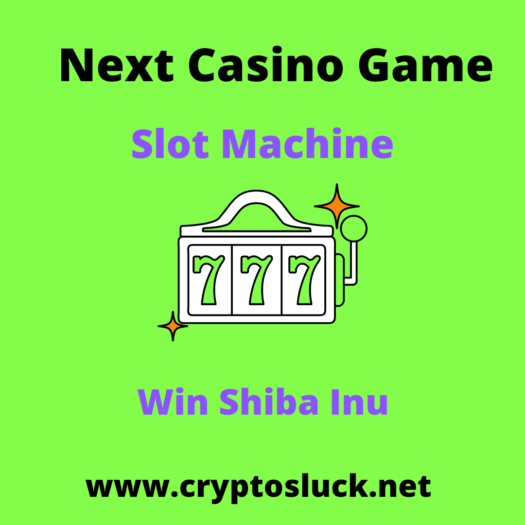 CryptosLuck's tweet image. The most awaited casino game ever

Seeing the number 777 we will give you 1,000,000 shiba Inu!

Stay tuned here at @CryptosLuck