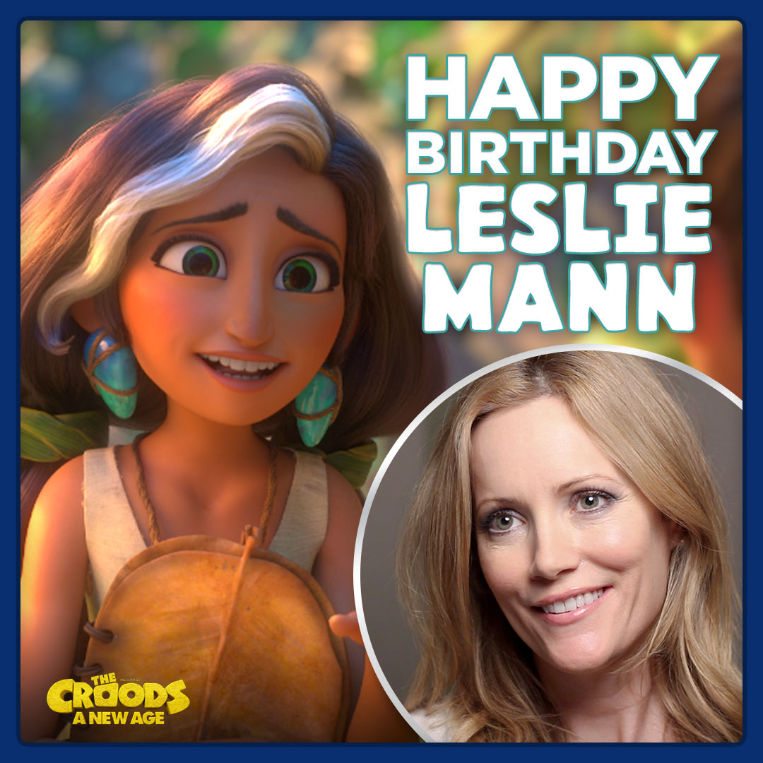 The Croods on X: Happy birthday, Leslie Mann! #Croods   / X