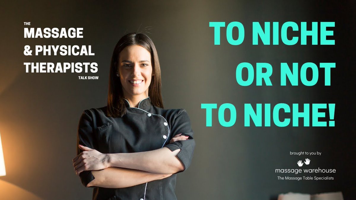 To Niche or Not to Niche? Good question! youtube.com/watch?utm_camp… #MassageTherapy #MassageTherapist #MassageUK #MassageTherapyBusiness #PhysicalTherapist #PhysicalTherapy
