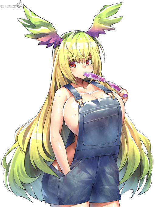 ぷてるちゃん木陰なし版。日焼けverも。 