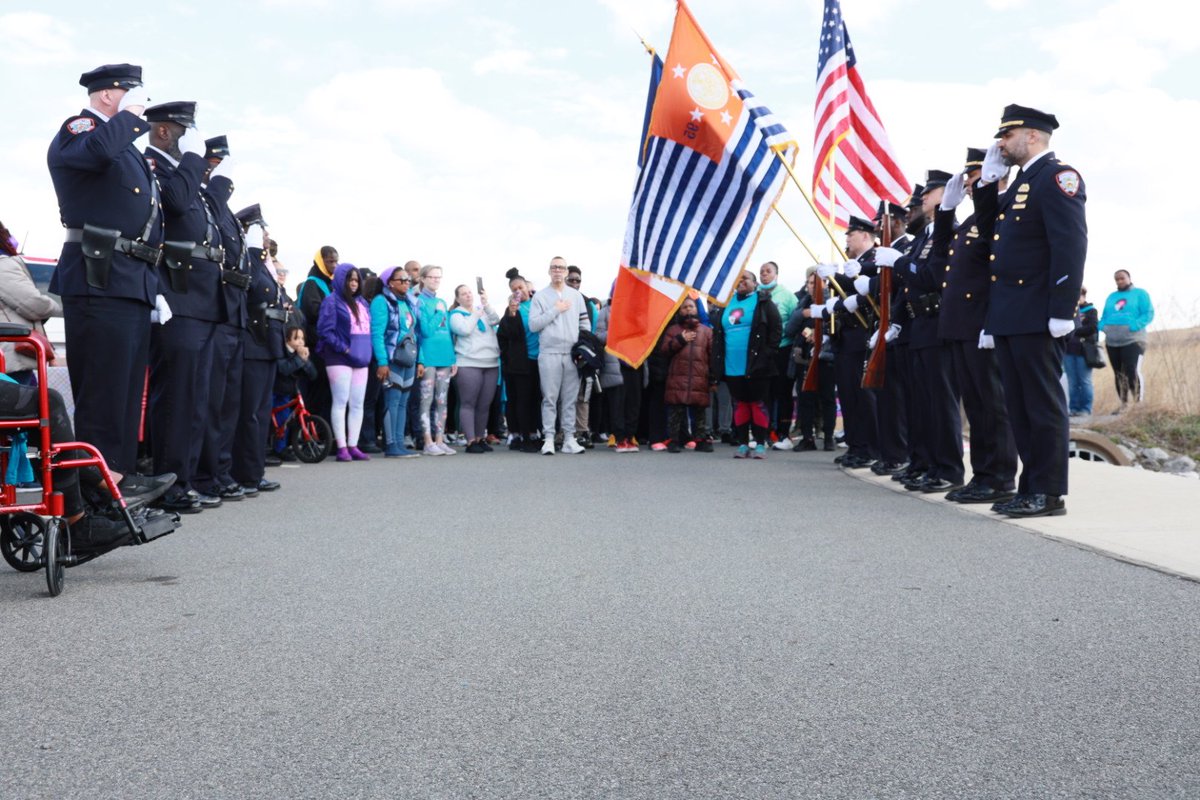 Today, New York's Boldest walked to honor and celebrate Women's History Month. We appreciate our agency's past and present trailblazers.