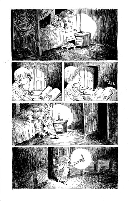 Probably this comic from my junior year in college. Really suddenly got a sense of my voice and style. Even got me my first comic job out of college, which led to my career. https://t.co/iGMVETKxji 